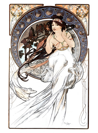 Music Alphonse Mucha
